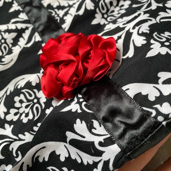 Hanna Andersson Black and White Dress Size 90/3T - Picture 5 of 6